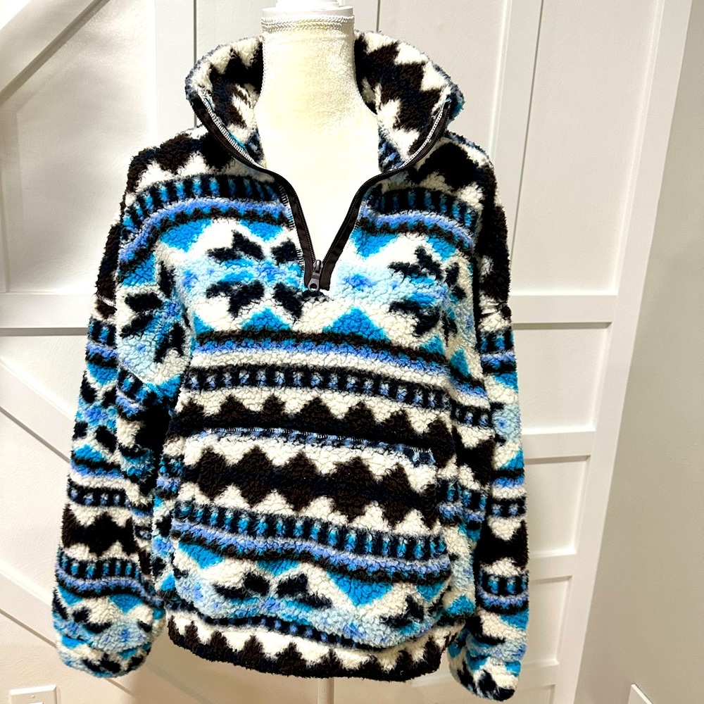 Hip length soft fleece
